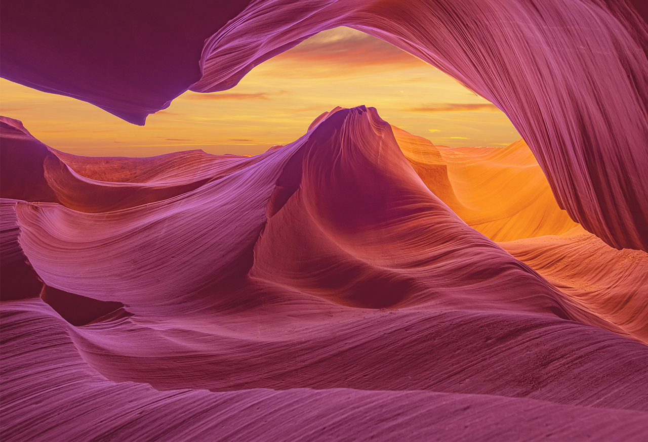 Desert canyon